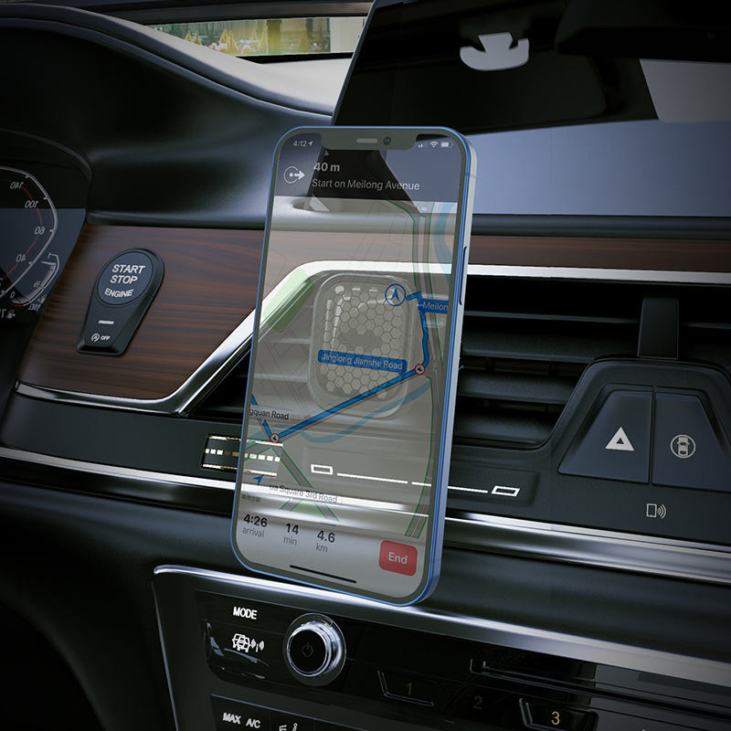 Support magnétique puissant pour téléphone portable de voiture, support de sortie d'aération Support magnétique puissant pour téléphone portable de voiture, support de sortie d'aération